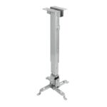 SOPORTE TECHO PROYECTOR TOOQ PJ2012T-SPLATA 130/430 - 650 mm MAX 20 KG 8433281003194 PJ2012T-S