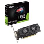 Tarjeta Gráfica Asus GeForce RTX 3050 LP BRK OC Edition/ 6GB GDDR6/ Compatible con Perfil Bajo 4711387515259 90YV0KQ0-M0NA00 ASU-GF RTX3050 LP BRK OC 6G