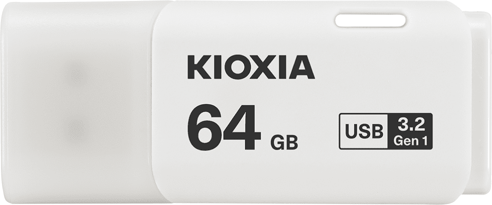 USB 3.2 KIOXIA 64GB U301 BLANCO 4582563850033 LU301W064GG4