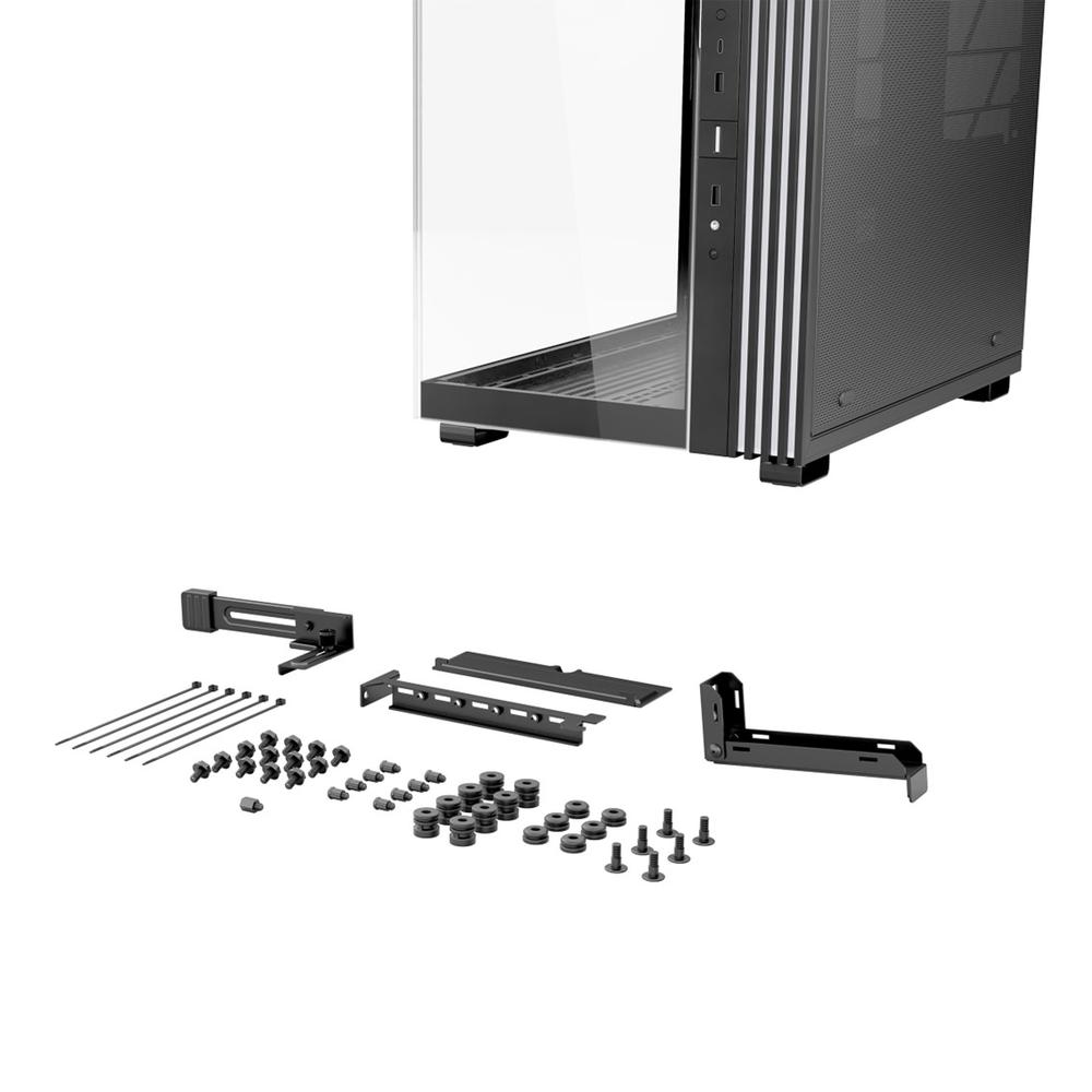 Caja ordenador gaming be quiet! light base 600 lx atx argb vidrio negra - Imagen 6