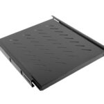 5901969403640 | P/N: AK-1007-B | Cod. Artículo: DSP0000023149 Bandeja lanberg deslizante 1u 463x550mm hasta 60kg rack de 19 pulgadas negro