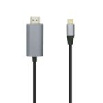 CABLE CONVERSOR AISENS USB-C/M A HDMI/M 4K60HZ 1.8M NEGRO 8436574704327 A109-0393