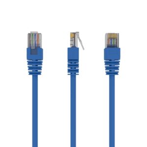 Cable CAT5E UTP moldeado 1m Azul 8716309038348 PP12-1M/B