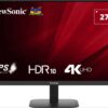 MONITOR VIEWSONIC 27" VA2708-4K-HD 3840X2160 IPS 2XHDMI DDP 0766907027167 VA2708-4K-HD