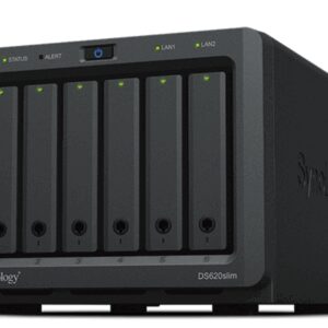 NAS SYNOLOGY DS620SLIM 6BAY 2.5IN 2.0GHZ DC EXT2X GBE 2X USB 3.0 4711174723164 DS620SLIM