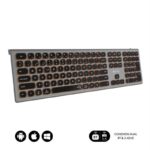 Teclado Inalámbrico Subblim Master/ Gris y Negro 8436586742669 SUBKB-3MIE310 SUB-TEC MASTER GY BK