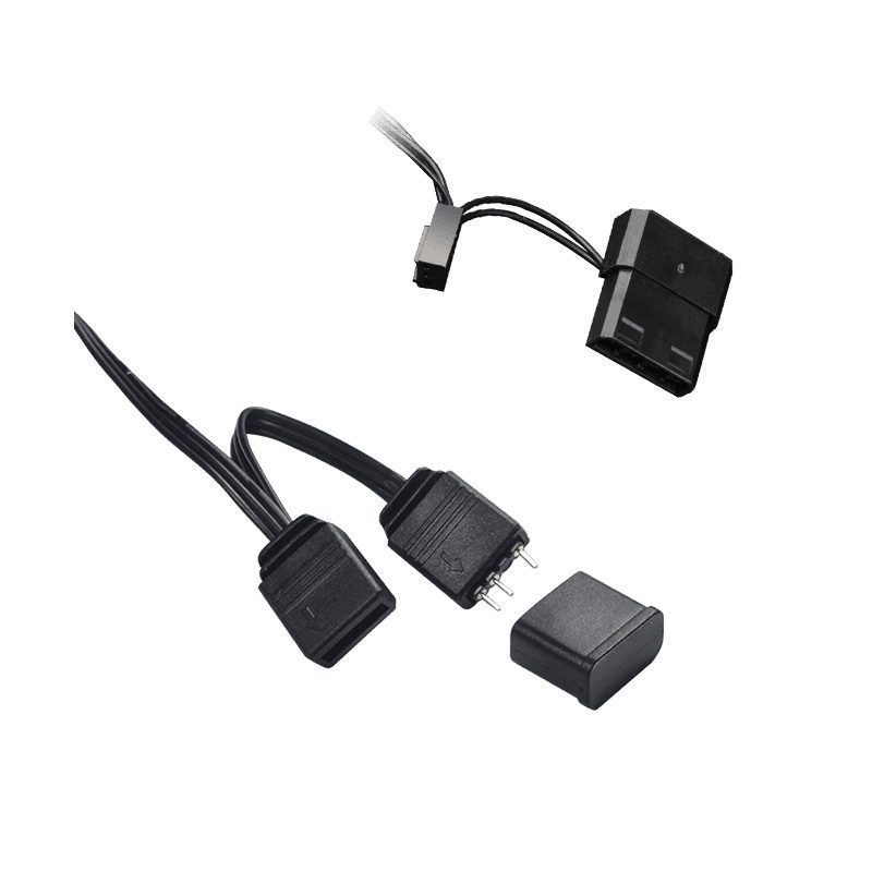 Ventilador caja phoenix led argb gaming 140mm - 1200 rpm - doble orientación - Imagen 2