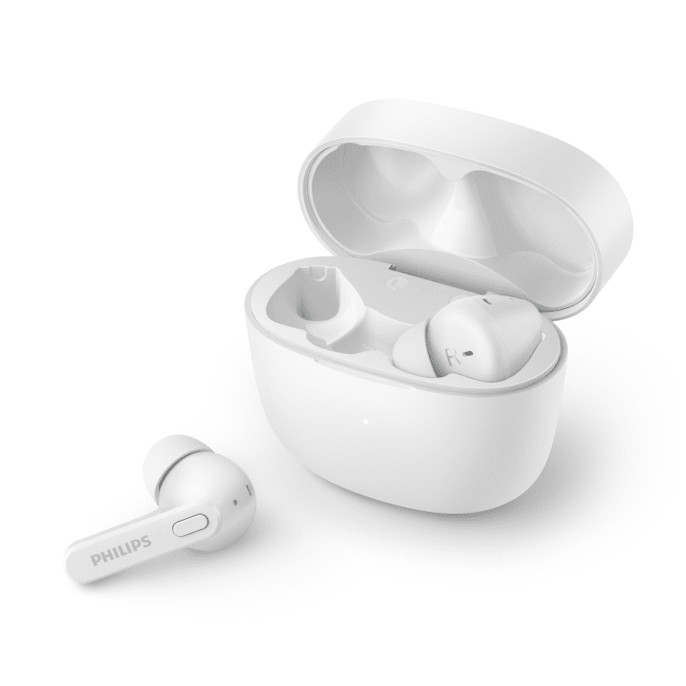 AURICULARES PHILIPS TAT2206GR/00 TRUE WIRELESS BLANCO MICROFONO BT 4895229117419 TAT2206WT/00
