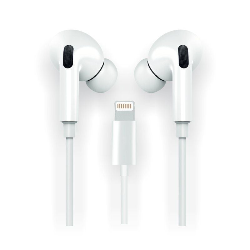 Auriculares Intrauditivos Tech One Tech earTECH HOP TEC1202/ con Micrófono/ Lightning/ Blancos 8436546593744 TEC1202 TOT-AUR TEC1202