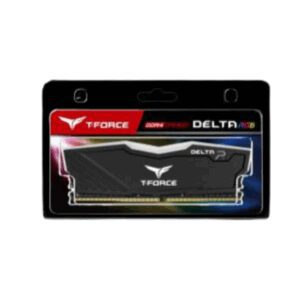 DDR4 TEAMGROUP T-FORCE DELTA RGB 16GB X1 3200 NEGRO 0765441654631 TF3D416G3200HC16F01