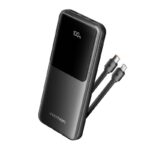 Powerbank 10000mAh Vention FHOB0/ 22.5W/ Negra/ Incluye Cable USB Tipo-C y Lightning 6922794784635 FHOB0 VEN-BAT FHOB0