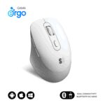 RATON SUBBLIM CURVE ERGO DUAL BLANCO BLUETOOTH BATERIA RECARGABLE 8436586743000 SUBMO-EDCUR02