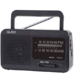 Radio Portátil Qubo R-222/ con Cable/ a Pilas/ Negra 6944762701253 R-222 QUB-RADIO R-222 BK