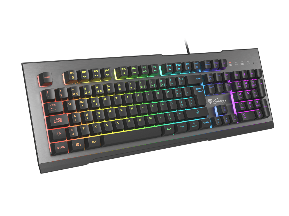 TECLADO GAMING GENESIS RHOD 500 PT USB RETROILUMINADO MECANICO ALUMINIO 5901969425932 NKG-1622