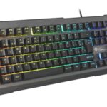 TECLADO GAMING GENESIS RHOD 500 USB RETROILUMINADO ALUMINIO 5901969425925 NKG-1621