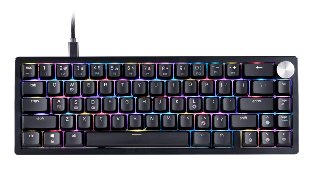 TECLADO GAMING XPG SORCERER MINI EN USB RETROILUMINADO MECANICO NEGRO 4711085946942 75261478