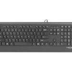 TECLADO NATEC BARRACUDA SLIM USB NEGRO 5901969426878 NKL-1717