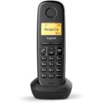 Teléfono Inalámbrico Gigaset A170/ Negro 4250366850764 S30852-H2802-D201 GIGA-TEL A170 NEGRO