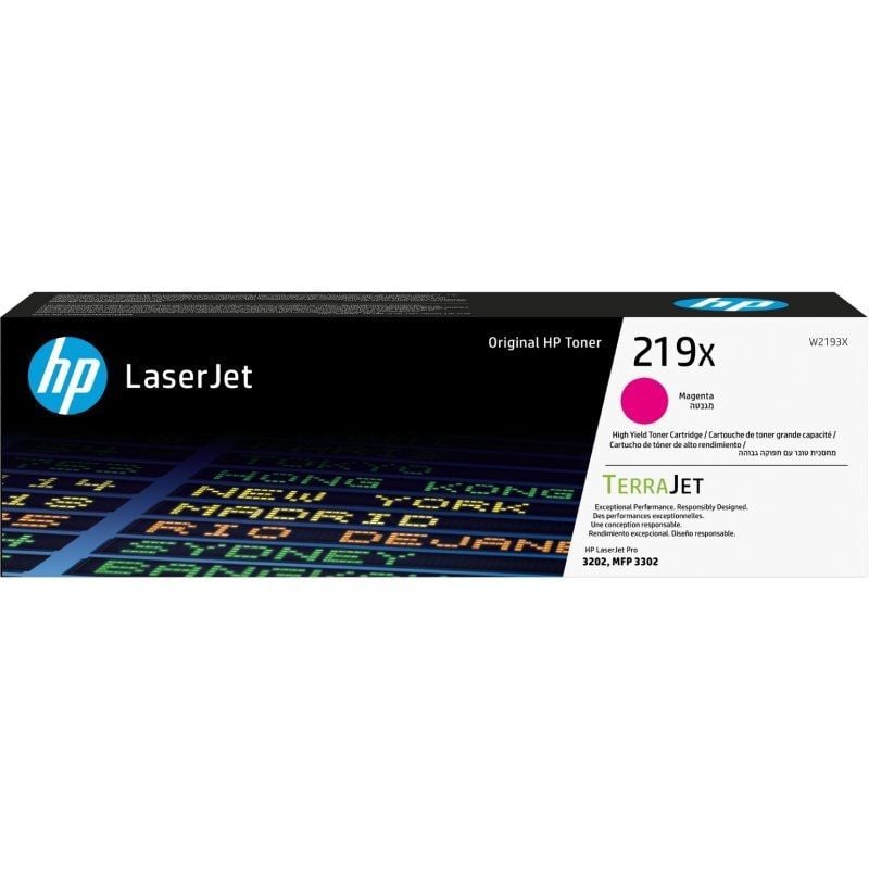 Tóner Original HP nº219X XL Alta Capacidad/ Magenta 195161016332 W2193X W2193X