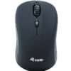 4015867223826 | P/N: 245108 | Cod. Artículo: MGS0000003928 Mouse raton mini equip life optico 4 botones scroll negro wireless inalambrico 1600dpi