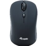 4015867223826 | P/N: 245108 | Cod. Artículo: MGS0000003928 Mouse raton mini equip life optico 4 botones scroll negro wireless inalambrico 1600dpi