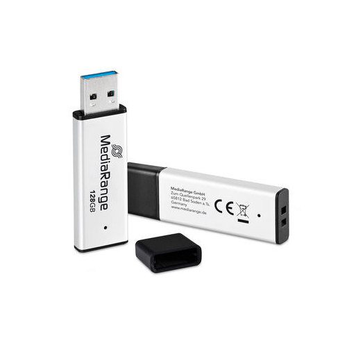 4260664872061 PENDRIVE 128GB USB 3.2 MEDIARANGE HIGH P. MR1902 A0056187 Mediarange Almacenamiento MR1902