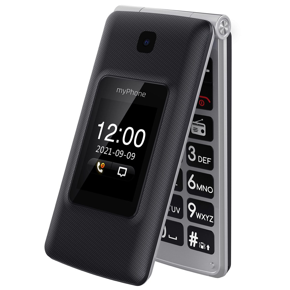 Telefono movil myphone tango lte black - silver - 2.4 pulgadas - 2mpx - 4g - negro y plateado - Imagen 4