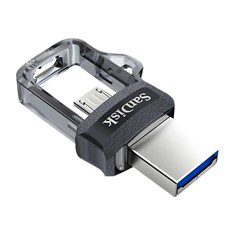 Memoria usb 3.0 - micro usb sandisk 32gb ultra dual - Imagen 3
