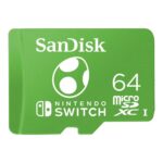 619659204518 | P/N: SDSQXAO-064G-GN6ZN | Cod. Artículo: DSP0000033278 Tarjeta memoria micro secure digital 64gb sandisk nintendo switch uhs - i