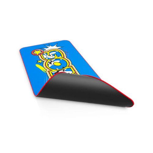 Alfombrilla energy sistem sonic gaming xxl 900mm x 400mm - polyester - base antideslizante - Imagen 3