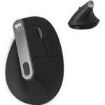 8436586743079 | P/N: SUBMO-EDNVW01 | Cod. Artículo: DSP0000032894 Raton inalambrico subblim vertical ergo dual mouse battery negro