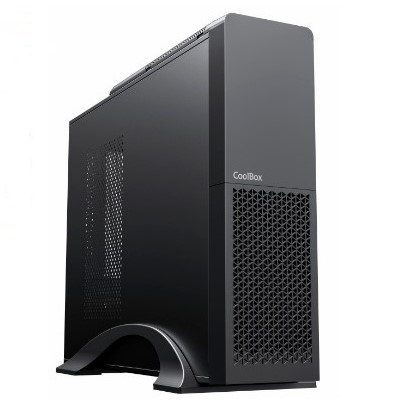 8436624420634 | P/N: COO-PCT313-BZ | Cod. Artículo: MGS0000028782 Caja ordenador coolbox microatx slim t313 usb - c fuente sfx 300w bronze incluida