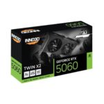 8886307701169 TARJETA GRÁFICA INNO3D RTX 5060 TWIN X2 8GB N50602-08D7-195071N A0057254 Inno3d Tarjetas Gráficas N50602-08D7-195071N