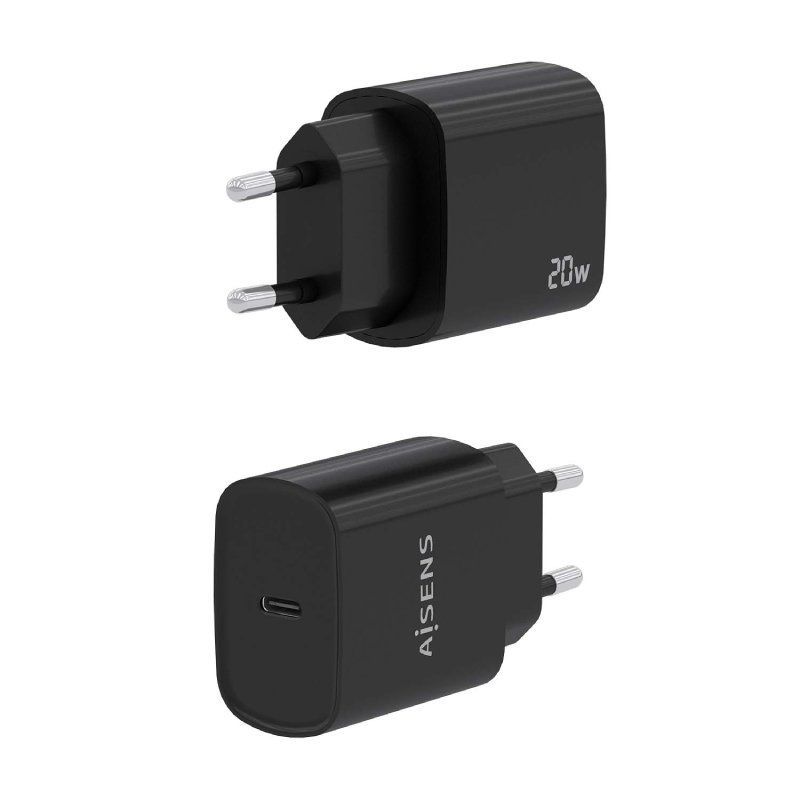 Cargador de Pared Aisens A110-0753/ 1xUSB Tipo-C/ 20W - Imagen 3