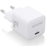 Cargador de Pared GaN Aisens ASCH-30W1P035-W/ 1xUSB Tipo-C/ 30W 8435739901267 ASCH-30W1P035-W AIS-CARGA ASCH-30W1P035-W