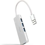 Hub USB 3.0 Nanocable 10.16.4602/ 4xUSB/ Gris 8433281015517 10.16.4602 NAN-HUB 10 16 4602