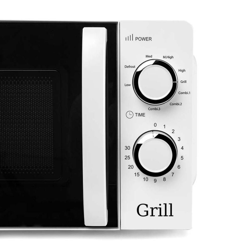 Microondas Orbegozo MIG 2130/ 700W/ Capacidad 20L/ Función Grill/ Blanco - Imagen 2