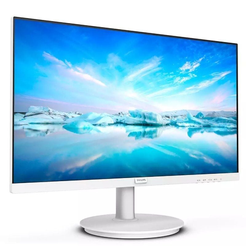 Monitor Philips 241V8AW 23.8"/ Full HD/ Multimedia/ Blanco - Imagen 2