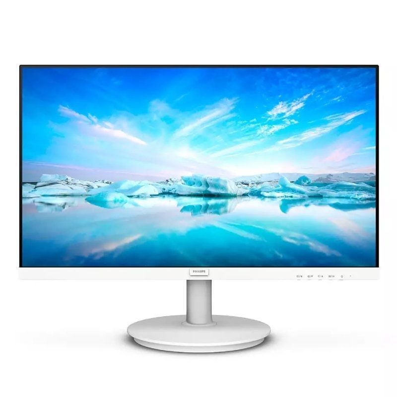 Monitor Philips 241V8AW 23.8"/ Full HD/ Multimedia/ Blanco 8712581804343 241V8AW/00 PHIL-M 241V8AW