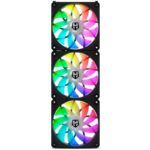 Pack 3 Ventiladores Nox Easy Link/ ARGB/ 12cm 8436587973949 NXHUMMEREASYLINKBK NOX-VEN EASY LINK BK 3U