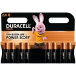 Pack de 8 Pilas AA Duracell Plus Power Boost DPBLR6B8/ 1.5V/ Alcalinas 5000394176140 DPBLR6B8 DRC-PILA DPBLR6B8