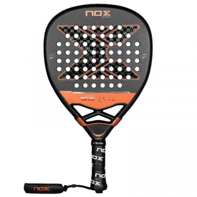 Pala de Pádel NoxSport AT10 Luxury Genius Attack 12K 2025 (Agustin Tapia) 8436603199933 PAD AT10 LUX G AT25 NXS-PALA PAD AT10 LUX G AT25