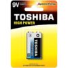 Pila 9V Toshiba 6LR61/ 9V/ Alcalina 4904530592157 6LR61GCP BP-1 TOS-PILA 6LR61GCP BP-1
