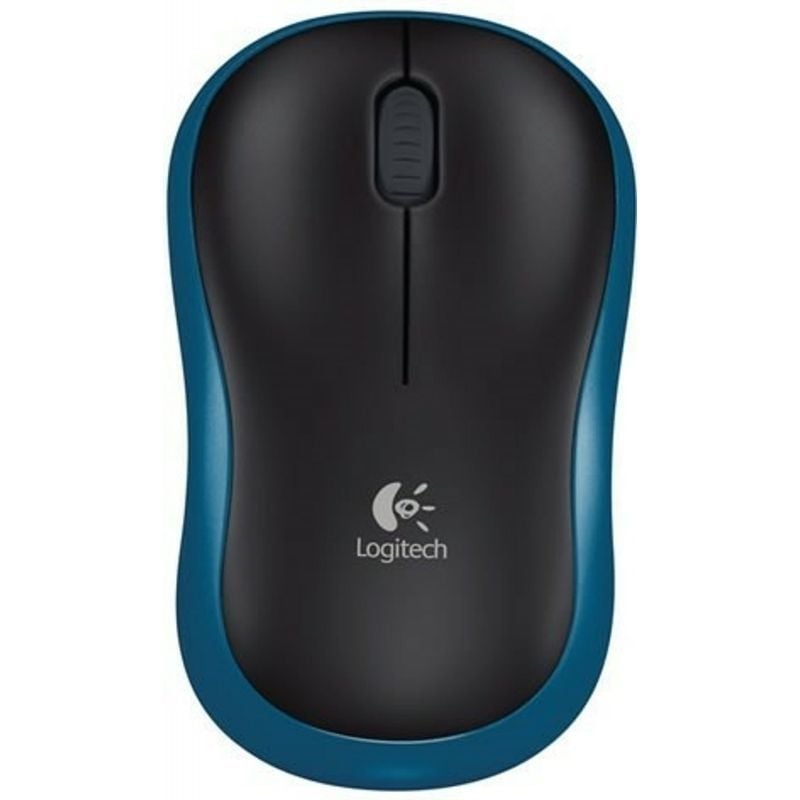 Ratón Inalámbrico Logitech M185/ Hasta 1000 DPI/ Azul - Imagen 2