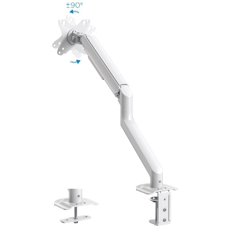 Soporte de Mesa para Monitor TooQ DB4032TNR-W/ Giratorio/ Inclinable/ hasta 9kg - Imagen 4