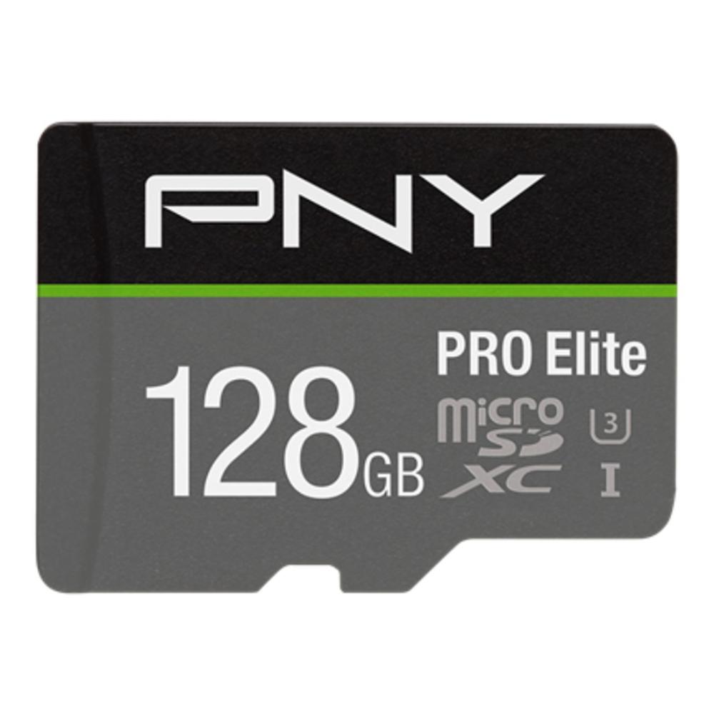 0751492625751 | P/N: P-SDU128V31100PRO-GE | Cod. Artículo: DSP0000029366 Tarjeta memoria micro sdxc pro elite pny 128gb clase 10 uhs - i u3