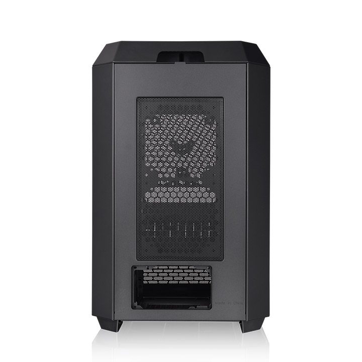 Caja ordenador gaming thermaltake the tower t300 matx cristal templado negra - Imagen 4