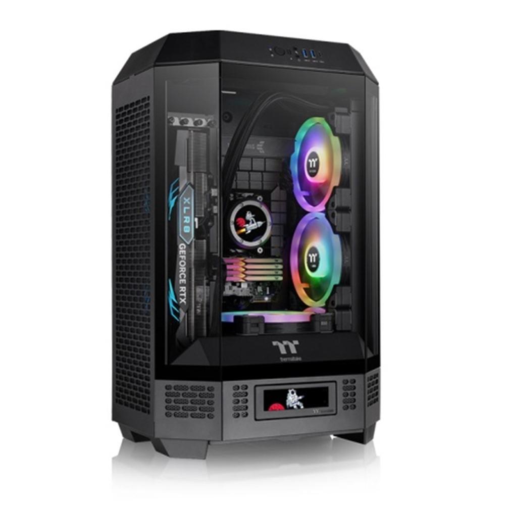 4711475641051 | P/N: CA-1Y4-00S1WN-00 | Cod. Artículo: DSP0000033564 Caja ordenador gaming thermaltake the tower t300 matx cristal templado negra