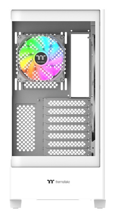 Caja ordenador gaming thermaltake view 290 atx argb cristal templado blanca - Imagen 2