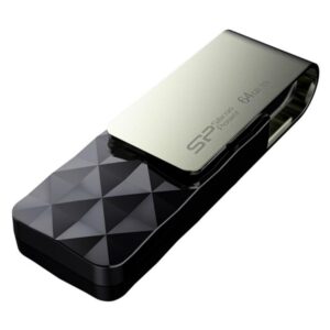 4712702632200 | P/N: SP064GBUF3B30V1K | Cod. Artículo: DSP0000033711 Memoria usb 3.1 silicon power blaze b30 64gb black